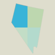 Northwest Nevada boating map.