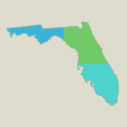 Florida locator map - boating opportunities.