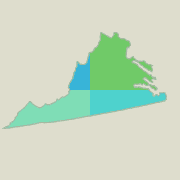 Virginia locator map - boat storage.